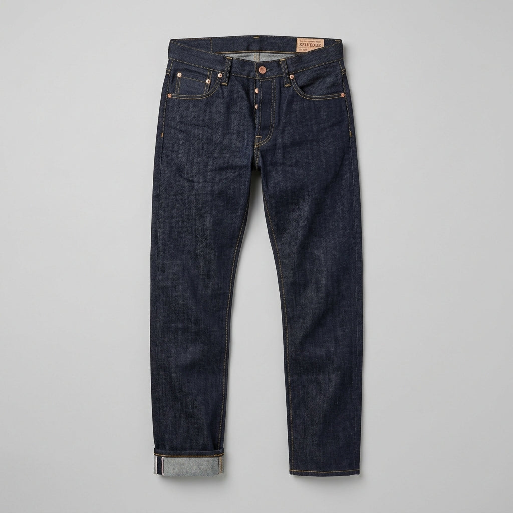 Midnight Selvedge Denim - Raw Indigo