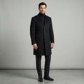 Nocturne Wool Overcoat - Black