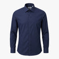 Midnight Poplin Dress Shirt - Navy