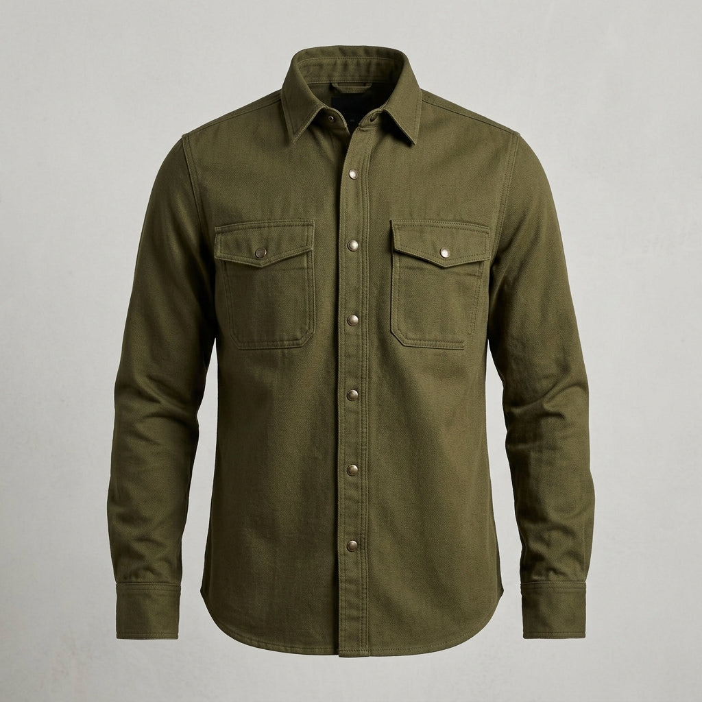 Alpine Twill Utility Shirt - Olive