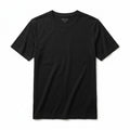 Obsidian Merino Crew - Black