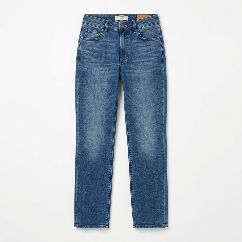 Horizon Straight-Leg Jean - Mid Wash