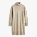 Parisian Knit Sweater Dress - Oatmeal