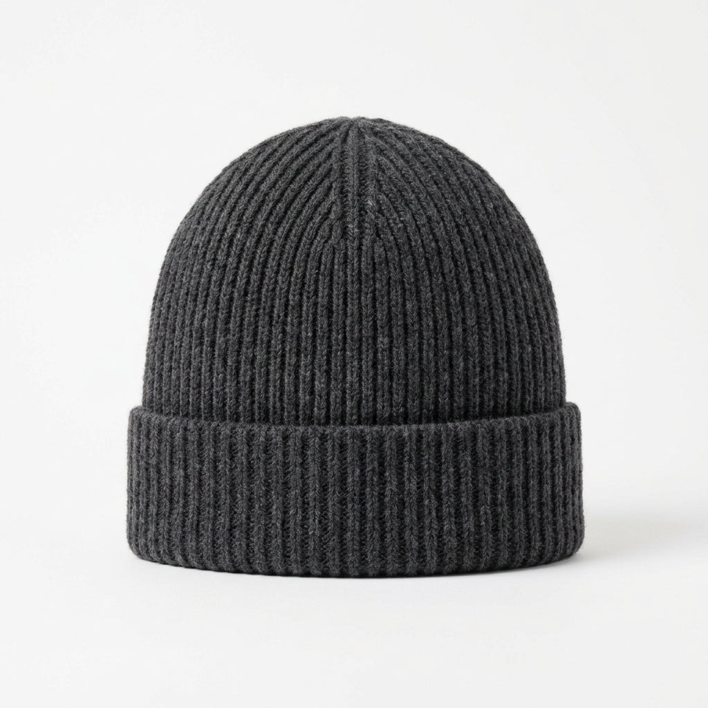 Nimbus Cashmere Beanie - Charcoal