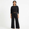Essential Cotton Lounge Set - Black