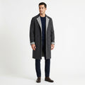 Metropolitan Wool Overcoat - Charcoal