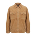Dune Suede Shacket - Tan