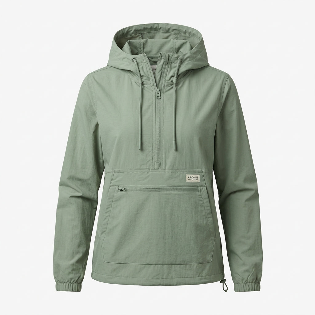Zephyr Lightweight Anorak - Sage
