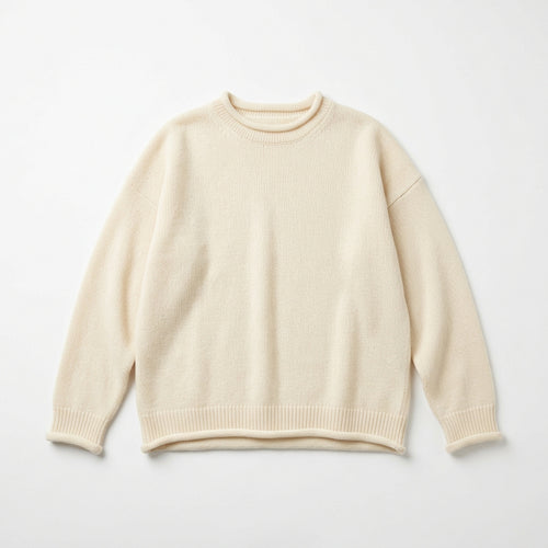 Cloud Nine Cashmere Sweater - Cream