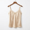 Lustre Satin Camisole - Champagne