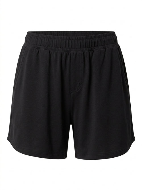 Coral Afterglow Knit Lounge Shorts packshot product photo