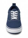 Navy Averra Harbor Deck Sneaker packshot product photo