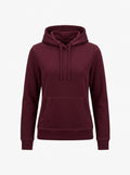 Burgundy Bordeaux Heritage Stitch Hoodie packshot product photo
