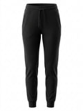 Black CloudSoft Tapered Lounge Jogger packshot product photo
