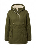 Olive Everfield Sherpa-Lined Anorak Parka packshot product photo