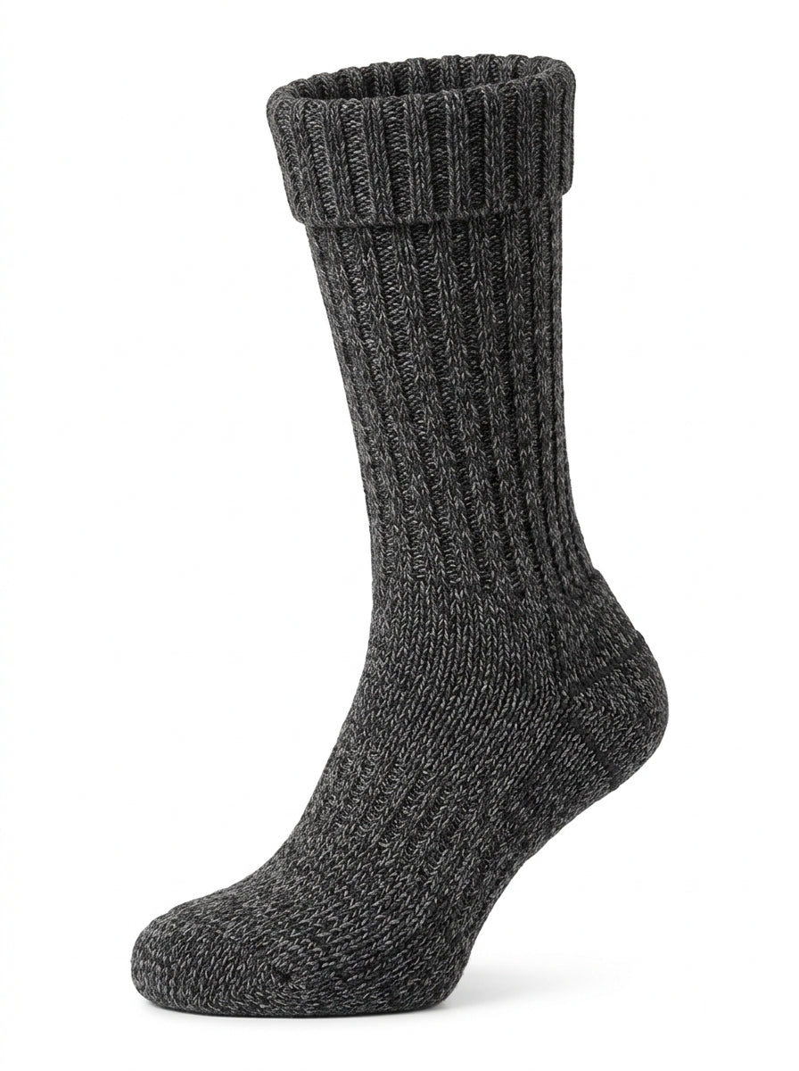 Gray Foundry Marled Boot Sock packshot product photo