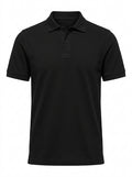Black Harbor Classic Piqué Polo packshot product photo