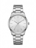 Silver Harbor Steel Minimal Watch packshot product photo
