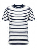 White Harbor Stripe Coast Tee packshot product photo