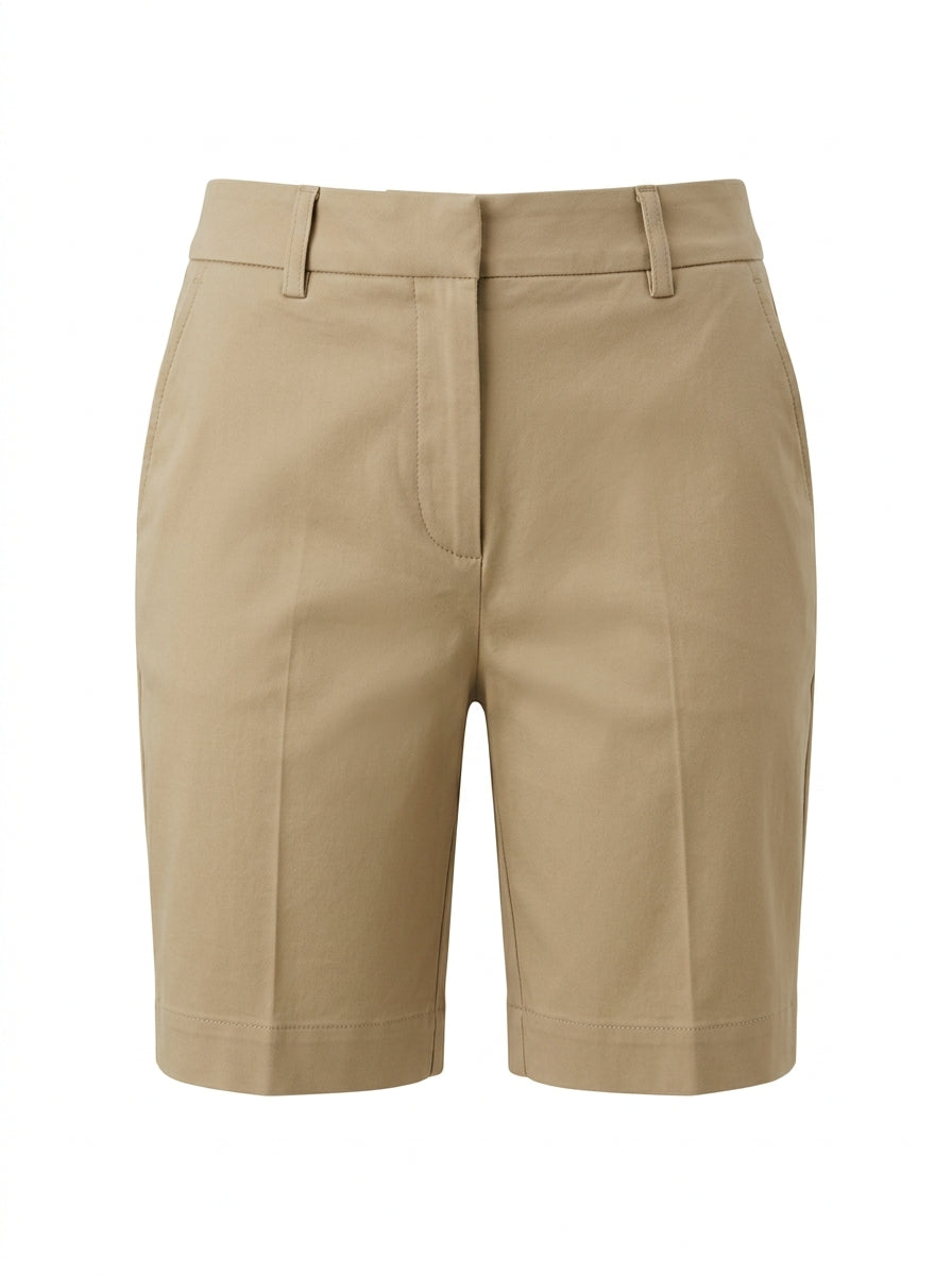 Black Harborline Tailored Chino Shorts packshot product photo