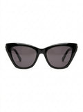 Black Luna Cat-Eye Sunglasses packshot product photo