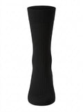 Black Metro Rib Dress Sock packshot product photo
