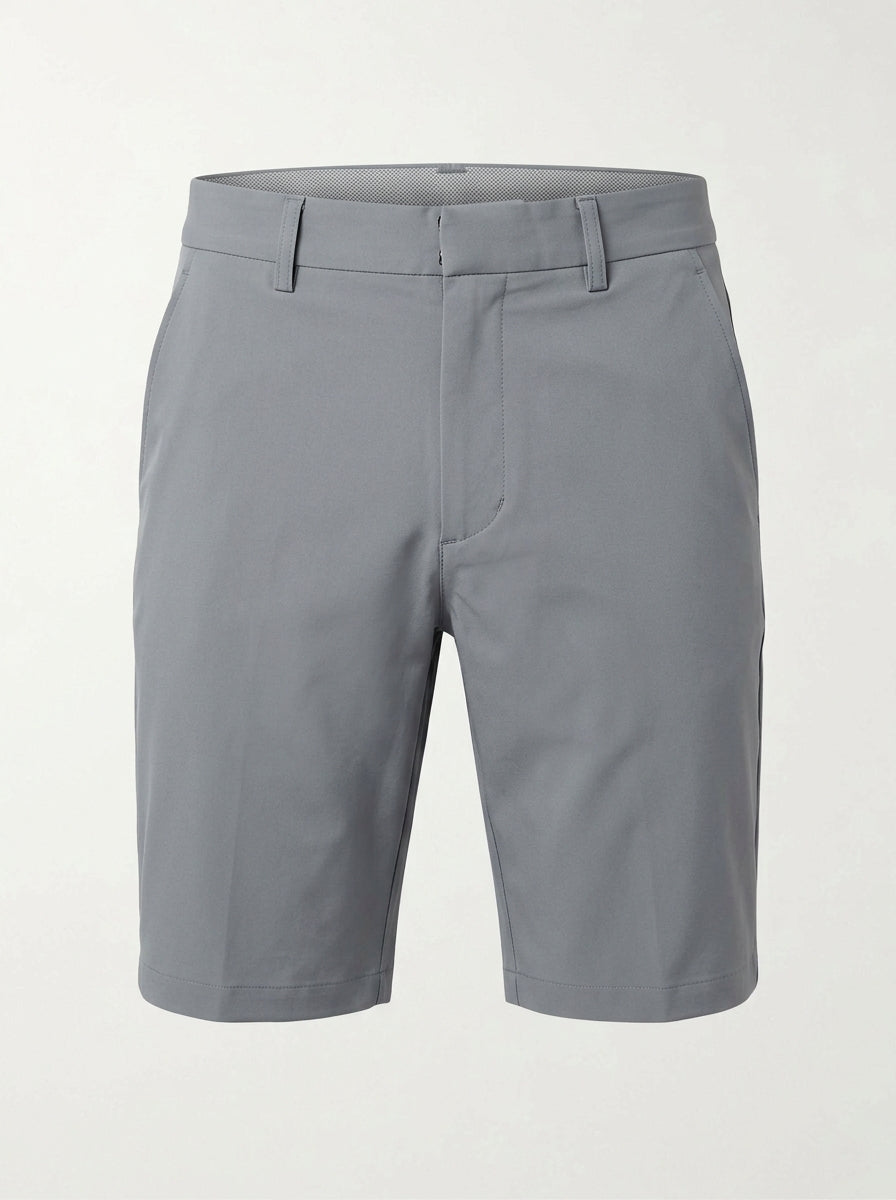 Gray Metroflex Performance Golf Shorts packshot product photo