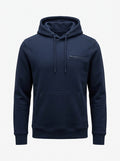 Navy Midnight Crest Utility Hoodie packshot product photo