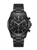 Black Midnight Meridian Chronograph Watch packshot product photo
