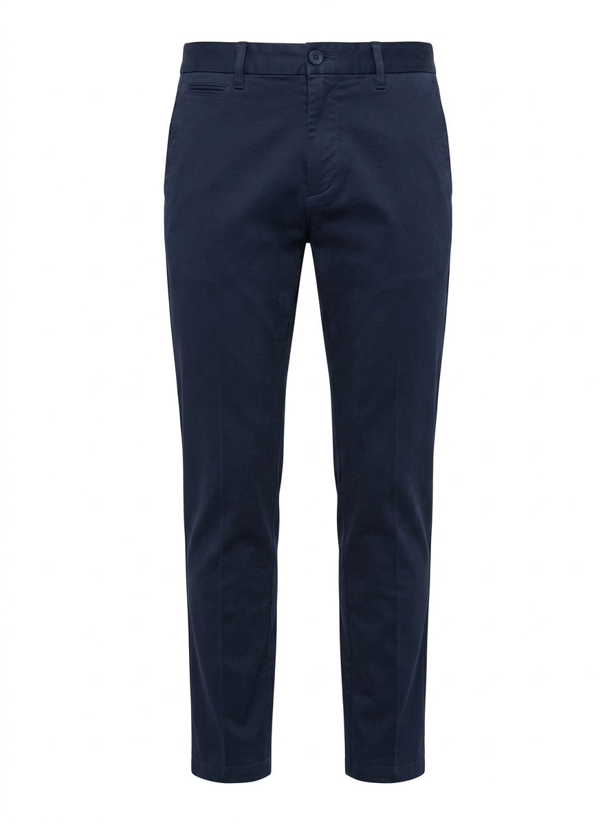 Navy Midnight Tapered Traveler Chino packshot product photo