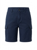 Khaki Midnight Tide Utility Shorts packshot product photo