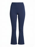 Navy MoveFree Crop Flare Legging packshot product photo