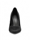 Black Noir Sculpt Stiletto Heel packshot product photo