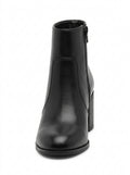 Black Ridgeway Block-Heel Ankle Boot packshot product photo