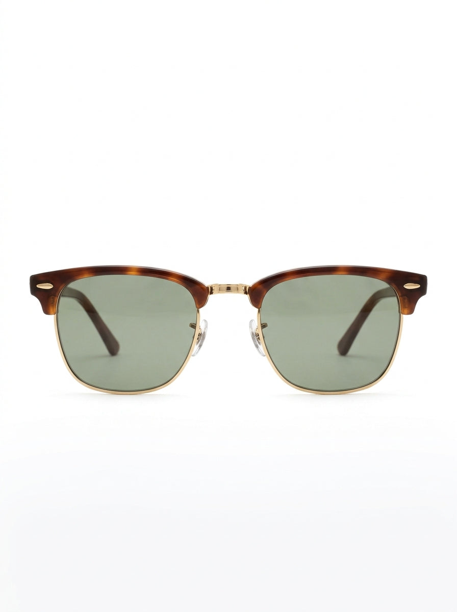 Silver Sable Meridian Clubmaster Sunglasses packshot product photo