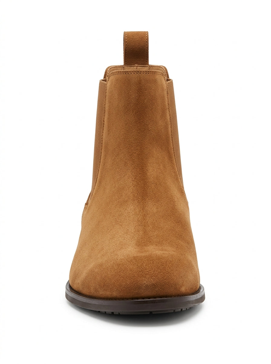 Tan Sierra Ridge Suede Chelsea Boot packshot product photo