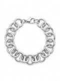 Black Sterling Orbit Womens Bracelet packshot product photo