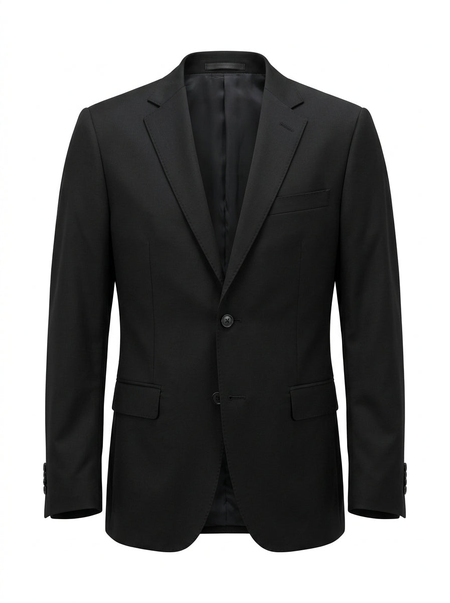 Black Sterling Peak Tailored Blazer packshot product photo