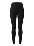Black Studio Rib Contour Legging packshot product photo