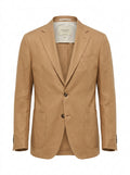 Camel Sutton Vale Linen Blend Blazer packshot product photo