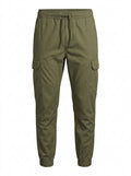 Olive Trailhead Ripstop Cargo Joggers packshot product photo